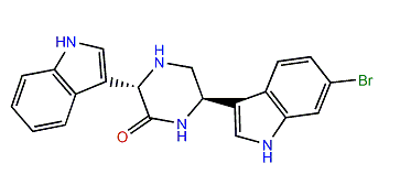 6'-Debromo-trans-3,4-dihydrohamacanthin A